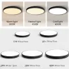 Moderne ronde plafondlamp - LED - 12W - 18W - 24W - 36W - 48WPlafondverlichting