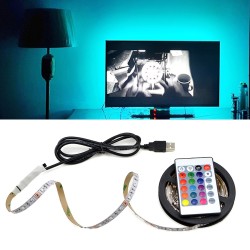 LED USB stripverlichting - TV achtergrondverlichting - SMD 3528 - 5V - 50cm - 1m - 2m - 3m - 4m - 5mLED strips