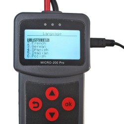 MICRO-200 PRO - digitale auto accu tester - analysator - 12V - 24VDiagnose