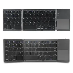 Opvouwbaar Bluetooth-toetsenbord - met touchpad - ultradunToetsenborden