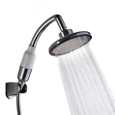 Ronde douchekop - met filter - afneembaar - waterbesparendDouchekop