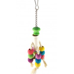 Papageienkäfig-Spielzeug - mit Glocke