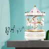 Carrousel met paarden - muziekdoosDecoratie