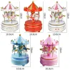 Carrousel met paarden - muziekdoosDecoratie