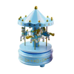 Carrousel met paarden - muziekdoosDecoratie