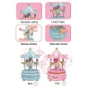 Carrousel met paarden - muziekdoosDecoratie