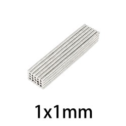 N35 - Neodym-Magnet - starke Scheibe - 1 mm * 1 mm