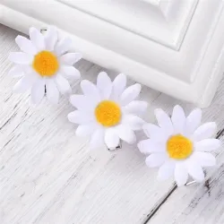 Decoratieve haarspeldjes - margrieten - 10 stuksHaarspelden