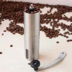 Mini handmatige koffiemolen van roestvrij staalKeukenmolens