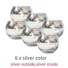 Decoratieve glazen kandelaarKaarsen & Houders