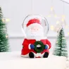 Kerstman / sneeuwpop - sneeuwbol - met LEDBeelden & Sculpturen