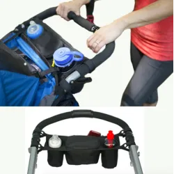 Organizer voor kinderwagens - thermische flessentasKinderwagens