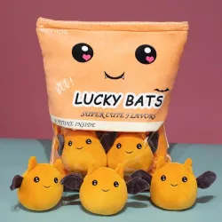 Stuffed pillow - with 5 small batsCushions