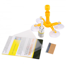 Auto-Windschutzscheiben-Reparatur - für Glaskratzer / Risse - Kit Pro