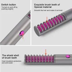 Mini hair straightener - beard combHair straighteners