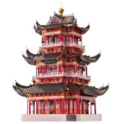 JUYUAN toren - metalen puzzel - montagemodelMetalen