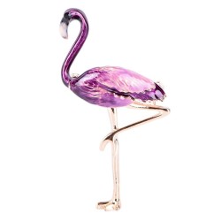 Flamingo-Brosche