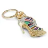 Crystal high heel shoe - keychainKeyrings