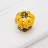 Vintage meubelknop - handvat - pompoenvormMeubels