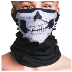 Multifunctioneel gezichtsmasker - sjaal - schedelpatroonOutdoor & Kamperen