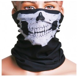 Multifunctioneel gezichtsmasker - sjaal - schedelpatroonOutdoor & Kamperen