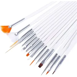 Nail art penselen - 15 stuksNagelborstels