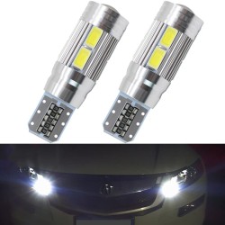Autolamp - LED - T10 W5W - 10 SMD - 12V - 2 stuksT10