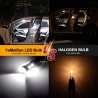 Car bulb - LED - T10 W5W - 10 SMD - 12V - 2 piecesT10