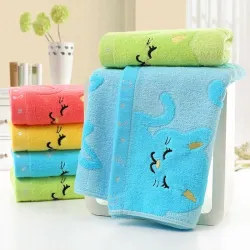 Zachte baby badhanddoek - katoenTextiel