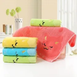 Zachte baby badhanddoek - katoenTextiel