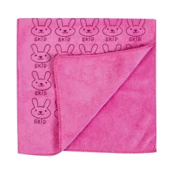 Zachte baby badhanddoek - konijntjes bedruktTextiel