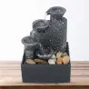 USB-fontein - waterval met 4 niveaus - bureaudecoratieBeelden & Sculpturen