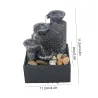 USB-fontein - waterval met 4 niveaus - bureaudecoratieBeelden & Sculpturen