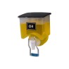 Olie / vloeistof / azijn dispenser - transparante bak met deksel - wandmontageTools