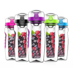 Waterfles / Fruit Infuser - BPA Vrij - 800ml / 1000mlWaterflessen