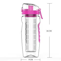 Waterfles / Fruit Infuser - BPA Vrij - 800ml / 1000mlWaterflessen