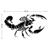 3D schorpioen - auto stickerStickers