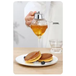 Honingdispenser - transparante potKeuken