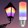 LED flame lamp - fire effect bulb - 3 modes - 5W - E27 - E12 - E14 - B22E14