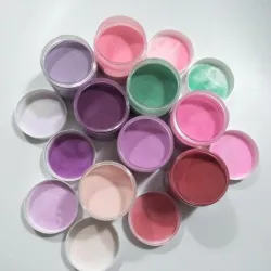 Acrylnagelpoeder - kleurrijke setNagellak