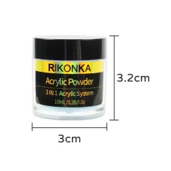 Nagel acrylpoeder - glow in darkNagellak