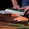 FINDKING - professionele keukenmessen - set 4 stuksStaal