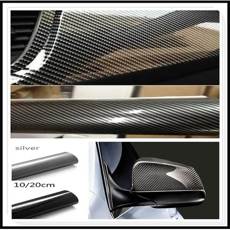 Koolstofvezelvinylfilm - hoogglans - auto-/motorstickerStyling onderdelen