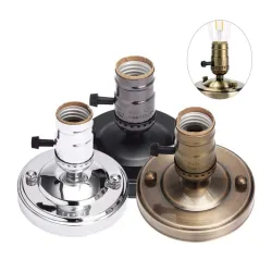 Antieke lampvoet - lamphouder - E26 / E27Verlichtingsarmaturen