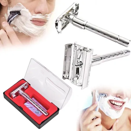 Handscheermes - double edge - met mesScheren