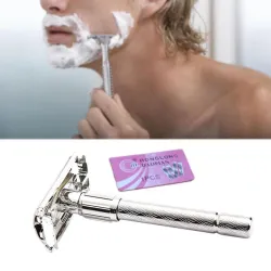 Handscheermes - double edge - met mesScheren