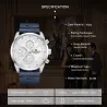 NAVIFORCE - modieus quartz horloge - lederen band - waterdicht - rosé goud/zwartHorloges