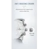 NAVIFORCE - modieus quartz horloge - lederen band - waterdicht - rosé goud/zwartHorloges