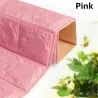 3D muursticker - zelfklevend foam - behang - watervast - baksteen design - 60 * 30cmMuurstickers