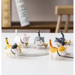 Decorative furniture handles - wall hooks - cat shapedFurniture